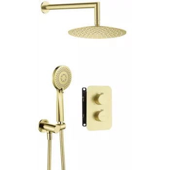 DEANTE Unterputz-Duschset mit Thermostat BOX Chrom