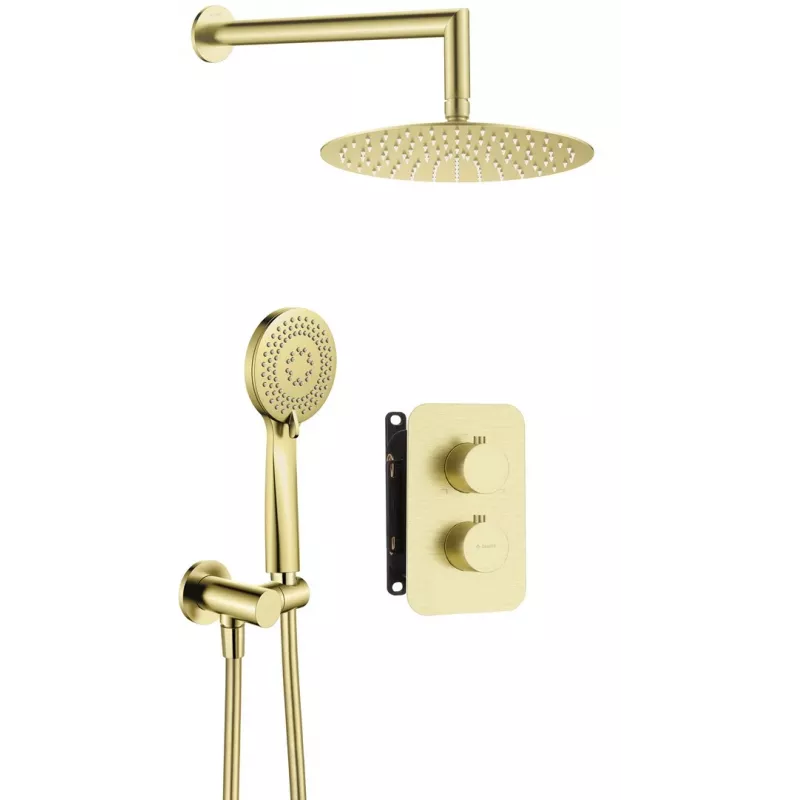 DEANTE Unterputz-Duschset mit Thermostat BOX Chrom