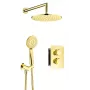 DEANTE Unterputz-Duschset mit Thermostat BOX - Matt Schwarz