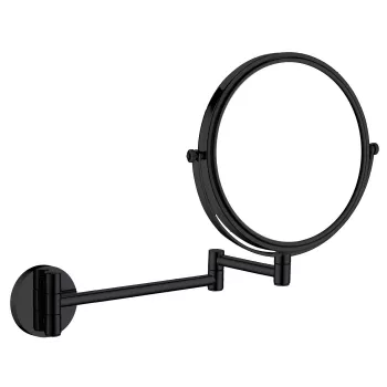 DEANTE Kosmetikspiegel am beweglichen Arm - doppelseitig, 1x/3x Vergrößerung, Wandmontage, Chrom