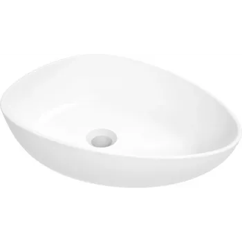 DEANTE Aufsatzwaschbecken aus Keramik CGA_6U5S Weiß