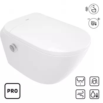DEANTE CSID6ZPW Smart Wall-Hung Toilet with Bidet Function - Pro