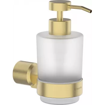 DEANTE Davino Wandmontierter manueller Seifenspender 200 ml Edelstahl matt