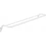 DEANTE Doppelter Handtuchhalter - Wandmontiert, Matt Schwarz, Messing, 450 mm