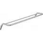 DEANTE Doppelter Handtuchhalter - Wandmontiert, Edelstahl, Chrom, ohne Bohren
