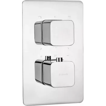 DEANTE Außenelement für Thermostat-BOX - Chrom