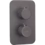 DEANTE Außenelement für Thermostat-BOX Chrom Quadrat