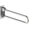 DEANTE Klappbarer Wandhalter 70 cm Weiß Stahl Platzsparende Regalstütze