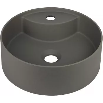 DEANTE Granit-Waschtisch für Aufsatzmontage mit Hahnloch - Beige, 780x440mm