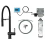 DEANTE Küchenarmatur mit Wasserfiltersystem, flexibler Auslauf