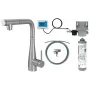 DEANTE Küchenarmatur mit Wasserfiltersystem, Ausziehbarer Auslauf