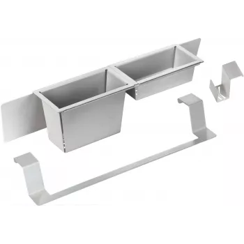 DEANTE Küchenspülen-Zubehörset - Platzsparender Siphon und Flüssigseifenspender