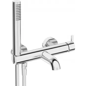 DEANTE Laguna Wannenarmatur mit Brauseset Chrom Wandmontage Einhebelmischer