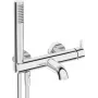 DEANTE Laguna Wannenarmatur mit Brauseset Chrom Wandmontage Einhebelmischer