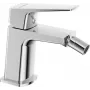 DEANTE Moza Bidet-Einhandmischer Chrom, Einloch-Armatur für Aufsatzmontage