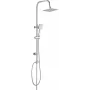 DEANTE NAC 01FK 1-Funktion Duschkopf, Regenstrahl, Chrom, 100 mm