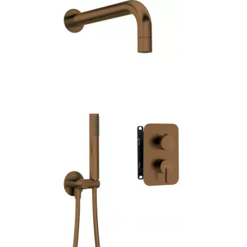 DEANTE Neo Unterputz-Duschset mit Regenduschkopf 250 mm Chrom