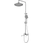 DEANTE Neo Thermostatisches Duschsystem mit Mischventil, Chrom, 250 mm Kopfbrause