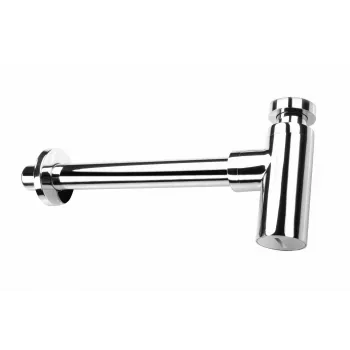 DEANTE NHC 031K Runder Waschtisch-Siphon, verchromter Messing-Flaschensiphon