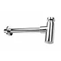 DEANTE NHC 031K Runder Waschtisch-Siphon, verchromter Messing-Flaschensiphon