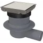 DEANTE Point Drain - Reversible Edelstahl Duschablauf 150x150mm