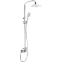 DEANTE Regenbrausesystem mit Einhebelmischer, Chrom, 250 mm Kopf