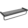 DEANTE Ribbed Shelf - Ausleger-Werkzeugkasten, Schwarz/Rot, 560x317x255 mm