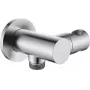 DEANTE Winkelstecker mit Hörerhalter - RJ9 Spiralkabel 2m Schwarz