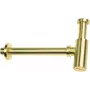DEANTE runder Waschtisch-Siphon Flaschensiphon Messing Chrom G 1 1/4 inch 32 mm