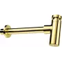 DEANTE Rundes Waschbecken-Siphon Chrom Messing Flaschenfalle