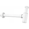 DEANTE Rundes Waschbecken-Siphon, verchromter Messing-Flaschenfalle