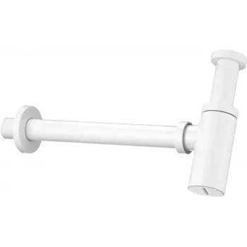 DEANTE Rundes Waschbecken-Siphon, verchromter Messing-Flaschenfalle