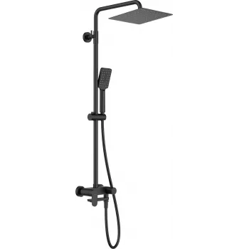 DEANTE Duschkopf mit Wannenarmatur - Schwenkbarer Auslauf, Chrom, Messing