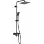 DEANTE Duschkopf mit Wannenarmatur - Schwenkbarer Auslauf, Chrom, Messing