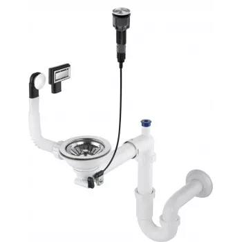 DEANTE Siphon für 1-beckige Granitspüle - Space-Saver