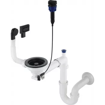 DEANTE Siphon für 1-beckige Granitspüle - Space-Saver