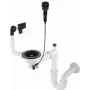 DEANTE Siphon für 1-Becken Granitspüle - Platzsparer