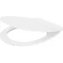 DEANTE Slim Soft-Close Toilettensitz - Duroplast, Weiß, D-Form, Quick Release