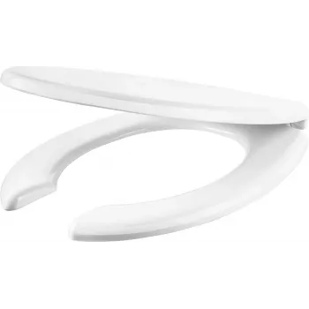 DEANTE Soft-Close Toilettensitz aus Duroplast, verstellbare Scharniere, weiß glänzend