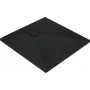 DEANTE Quadratische Granit-Duschwanne 90x90 cm Graphit