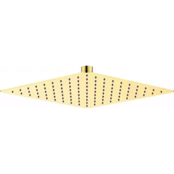 DEANTE Duschkopf aus Edelstahl - 250x250 mm Regenbrause quadratisch poliertes Chrom