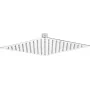 DEANTE Duschkopf aus Stahl - 250x250 mm - Quadratischer Regenduschkopf