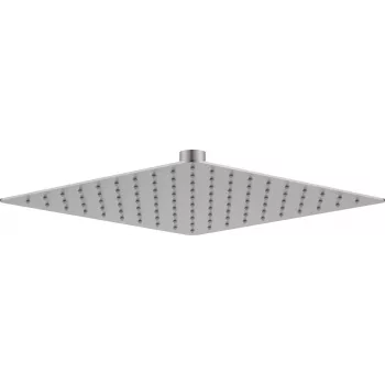 DEANTE Duschkopf aus Stahl - 250x250 mm quadratischer Regenduschkopf
