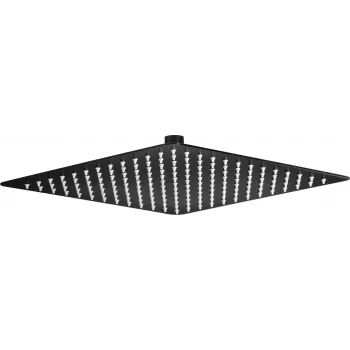DEANTE Duschkopf aus Edelstahl - 300x300 mm Regenbrause quadratisch gebürstet Edelstahl