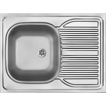 DEANTE Spüle 1-becken mit Abtropffläche - Aufsatz ZM6_0110
