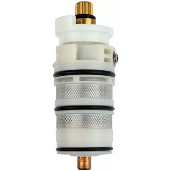 DEANTE Thermostatkopf für Multisystem-Heizkörperventile, M30 x 1.5, Weiß