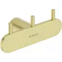 DEANTE Dreifach-Haken Poliert Chrom Messing Wandmontage 3 Haken 5 kg pro Haken