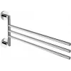 DEANTE Triple Swivel Towel Rack Wall-Mounted Chrome