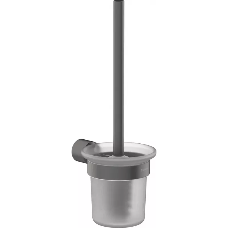 DEANTE Wand-WC-Bürste Chrom Silber Mattglas