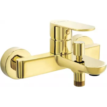 DEANTE Wandmontierte Badewannenarmatur Chrom Arnika Serie